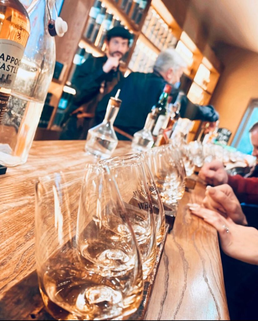 iPhone fotografie Dublin whisky proverij