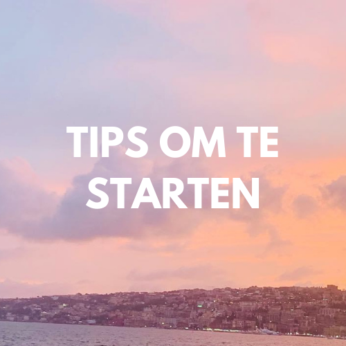 tips om te starten