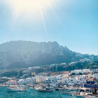 Met de veerboot naar Capri