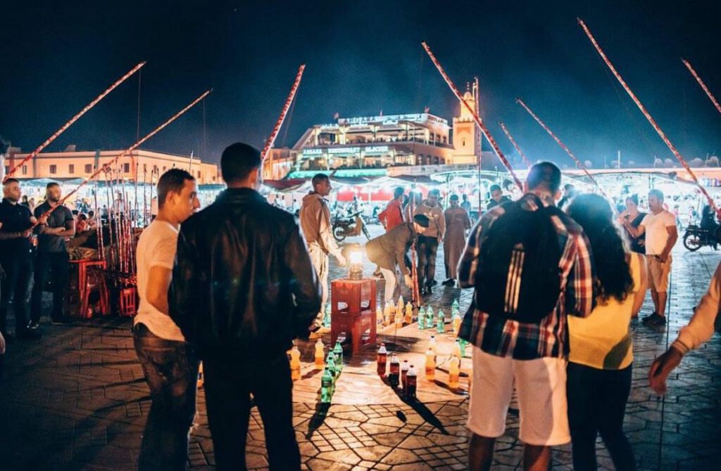 reisfotografie marrakesh djemaa el fna