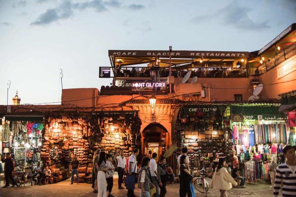 
reisfotografie marrakesh marokko souks